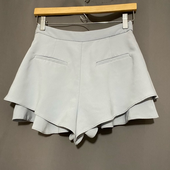 Zara Basic Baby Blu Skort Size S - Picture 2 of 8